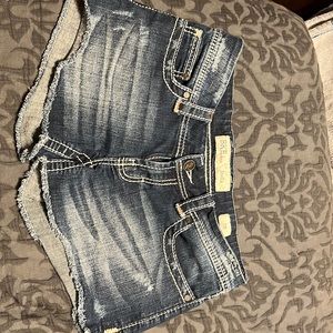 BKE denim shorts
